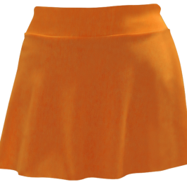 falda naranja