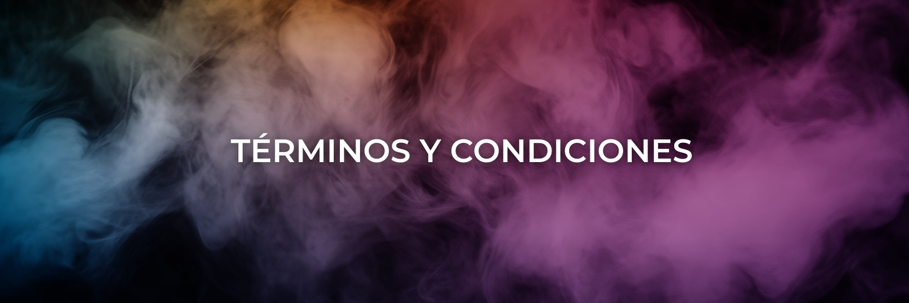 Términos y condiciones